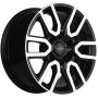 Легковой диск Khomen Wheels KHW1723 8x17 6x139,7 ET25 106,1 Black-FP