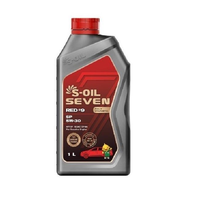 S-Oil Seven RED #9 5W-50 API SN/CF синтетическое 4 л E107611